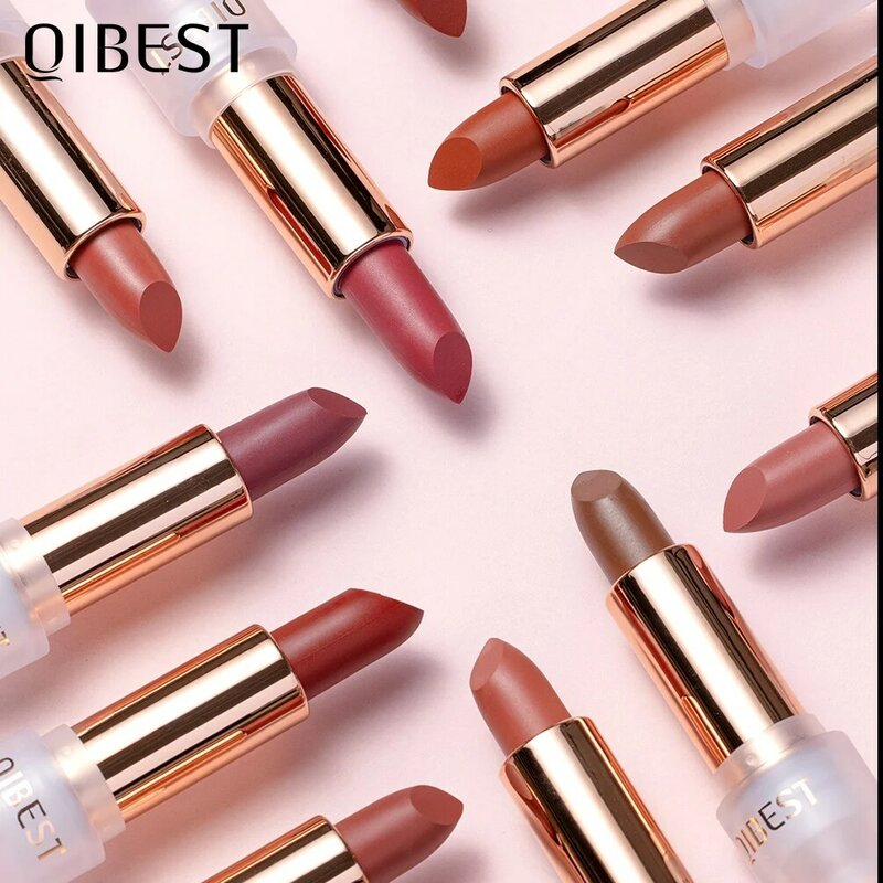 11-Color Lipstick, Velvet Matte Lip Glaze, Not Easy To Fade, Easy To Color, Lasting Moisturizing, Beautiful Cosmetic Tools