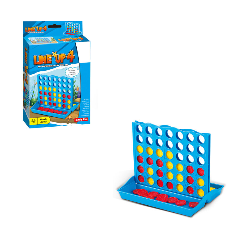 Wczesna edukacja trójwymiarowy cztery mecz gra planszowa dla dzieci cztery mecz