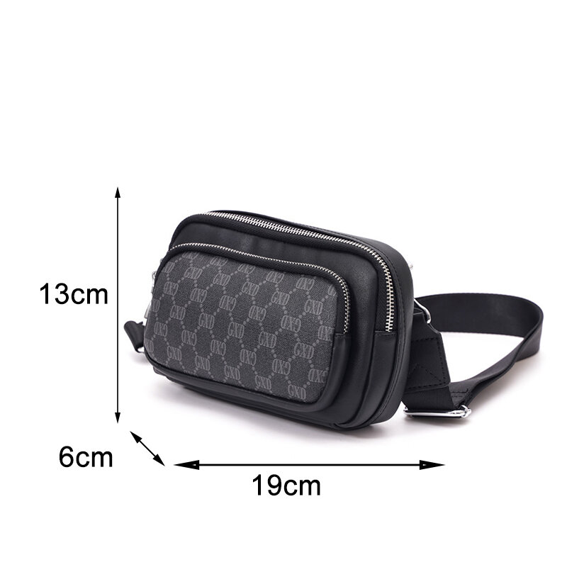 Casual Men Satchels Fashionable Purses Cross-section Messenger Shoulder Bag Diagonal Bag Lattice Men Handbags Crossbody Bag 2020
