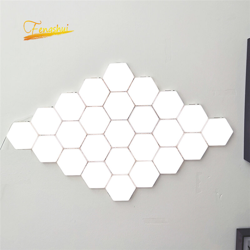 Modern LED Wall Lamp kids lamp Honeycomb Modular Assembly Helios Touch Wall Lamps Quantum children Lamp Magnetic art Wall Light