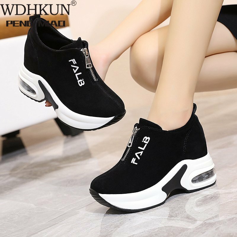 Women's Sneakers with Platform Womens Shoes Casual Woman Wedge Basket 2021 Shoes Tennis Female Thick Woman's Summer Trainers