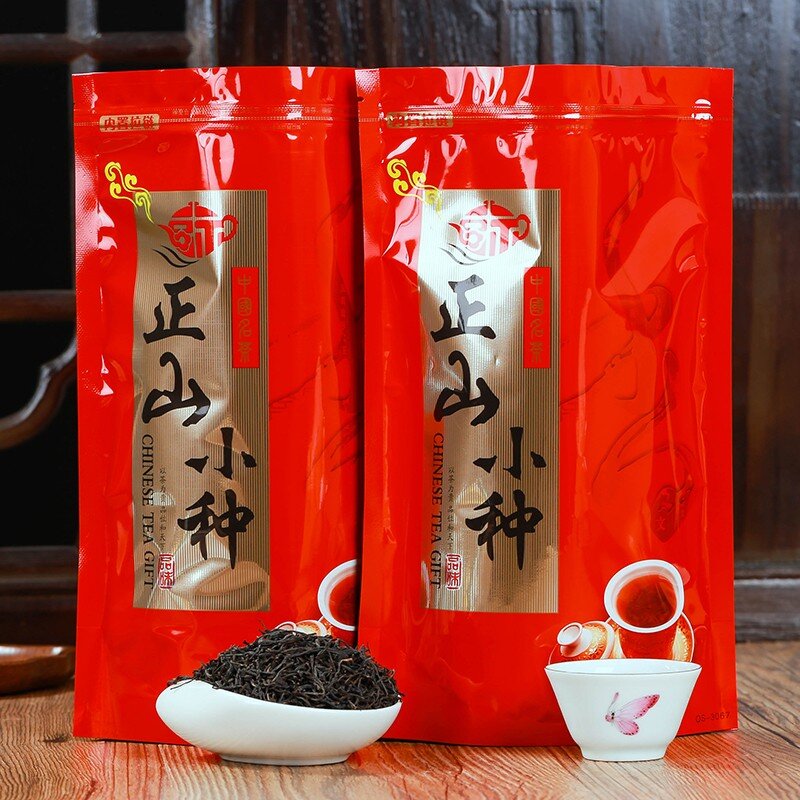 Zheng shan zhong chá preto, chá verde de alta qualidade, 250g, chinês de alta qualidade