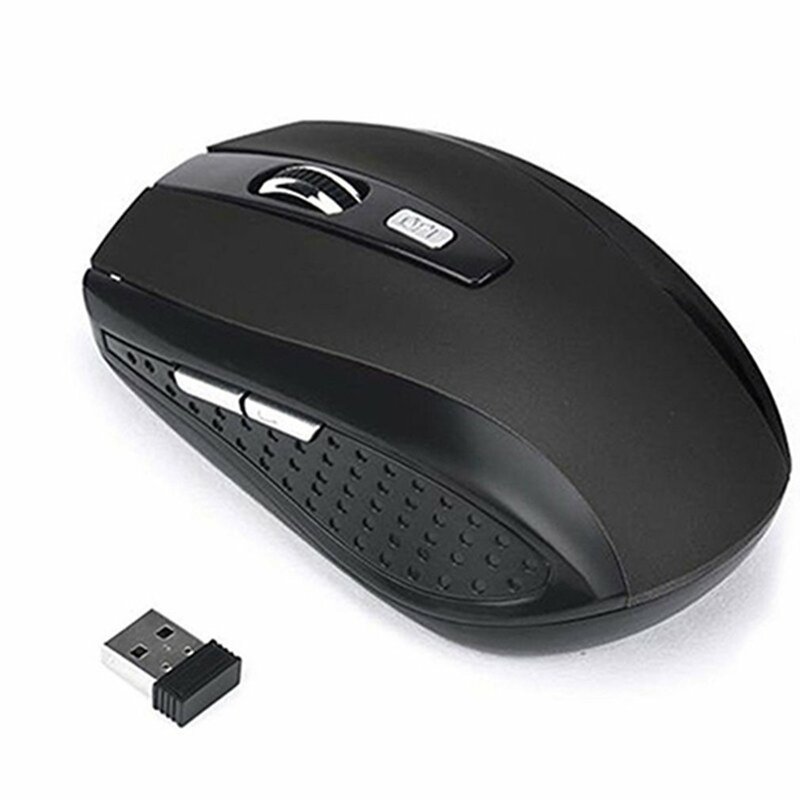 2.4ghz sem fio gaming mouse 6 chaves usb receptor pro gamer ratos para computador portátil desktop profissional mouse do computador