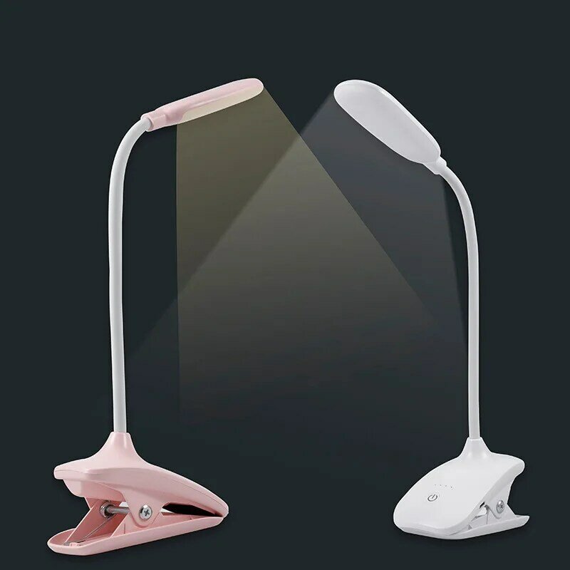 LED USB Desk Lamp with Clip-on Desk Lamp 3 Modes Brightness Hot Sale Dimmable Desk Lamp Touch Sensor Cute Desk Lamp