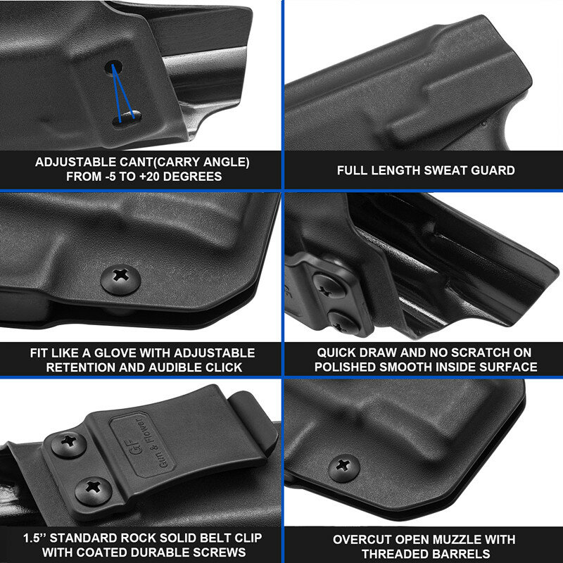 Fondina LFT Kydex IWB di alta qualità per Sig Sauer P320 Full Size all'interno della cintura nascosta trasportare la mano sinistra e destra disegnare