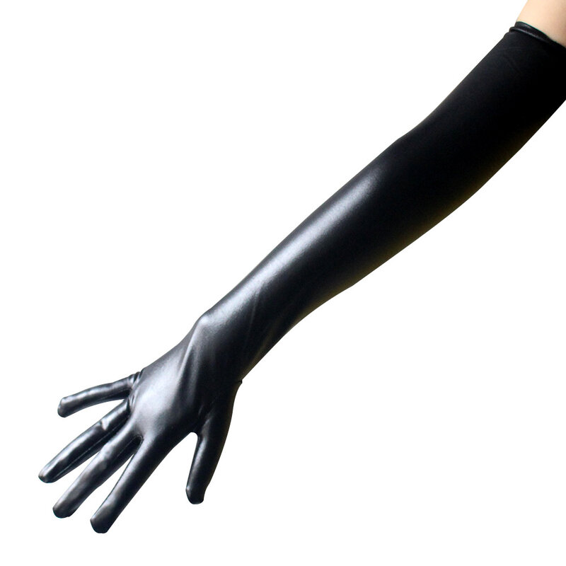Sex Costumes PU Leather Long Gloves Cosplay Queen Erotic Toys For Woman Fetish BDSM Bondage Sex Products Accessories