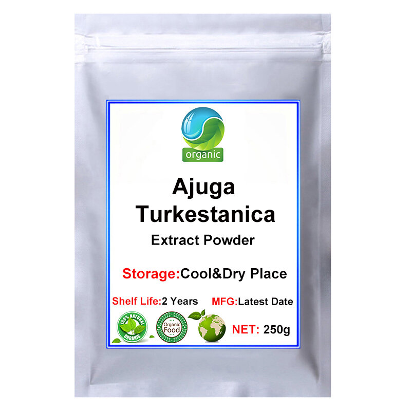 Ajuga-extracto en polvo de turketanica, 100% de Polvo puro de AJUGA turketanica "TURKESTERONE" 20:1