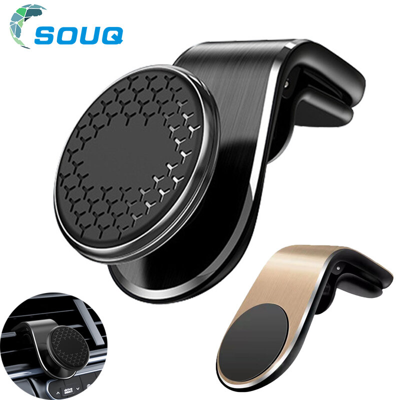 Car Phone Holder Magnetic Phone Holder Suitable For Tablets And Smartphones Strong Magnetic Adsorption 360  Rotation