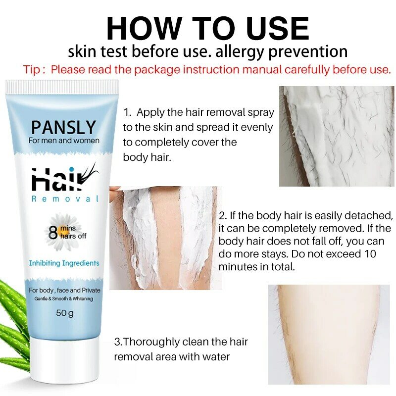 Smooth Repair Skin Treatment Body บิกินี่รักแร้ Mild Depilatory ครีม2 In 1 Inhibitor Silky Hair Removal Spray