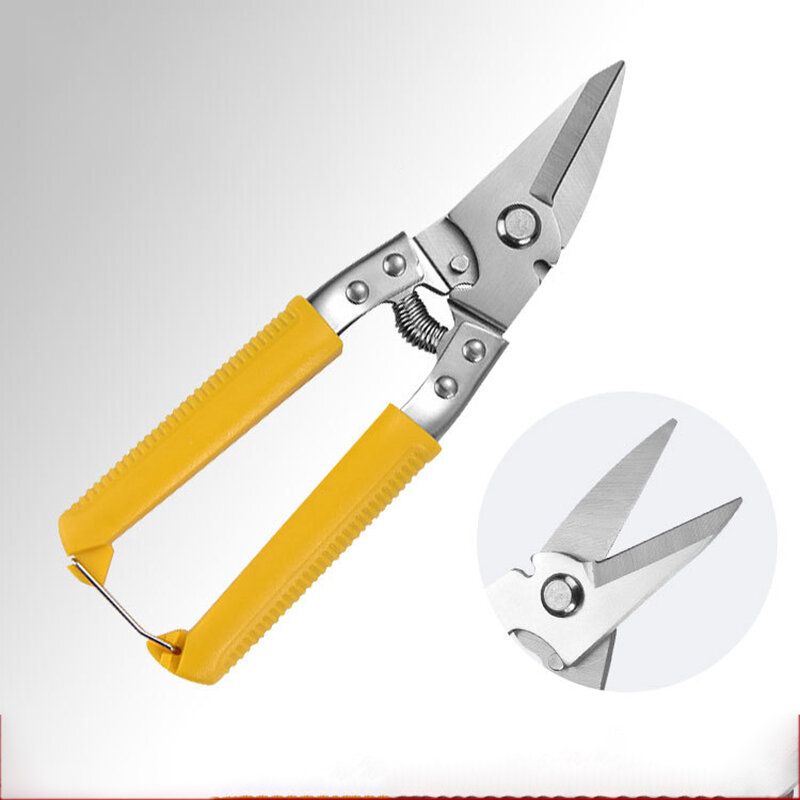 Nożyczki wielofunkcyjne MAIYUE nożyce cynowe nożyce proste nożyce wygięte o wysokiej twardości nożyce ręczne