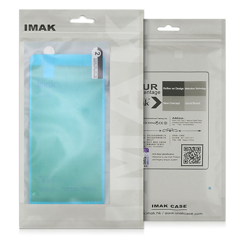 Imak – protecteur d'écran Transparent souple, anti-Explosion, résistant à l'usure, pour Moto G Pure