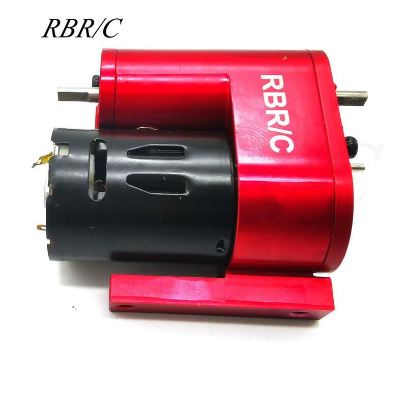 RBR/C R481-caja de cambios de Metal, 2 modos, ajustable, escalada, todoterreno, Control remoto, vehículo, actualización, modelo, accesorios para WPL MN