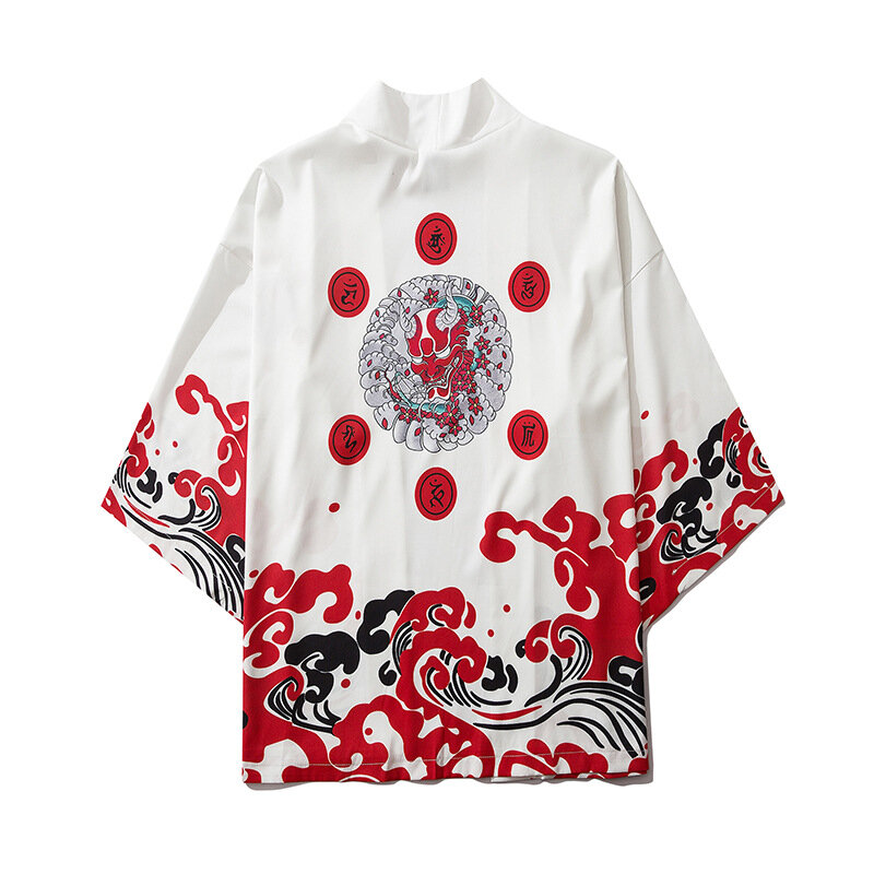 Pakaian Bergaya Gaya Samurai Kimono Antik Jepang Кий Оно Сстиль Laki-laki Perempuan Kualitas Tinggi Harian Jalan Panjang
