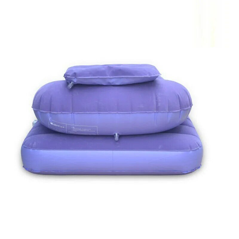 Canapé-lit gonflable pliable, chaise inclinable, résistant à la pression, double usage, coussin de sieste en plein air