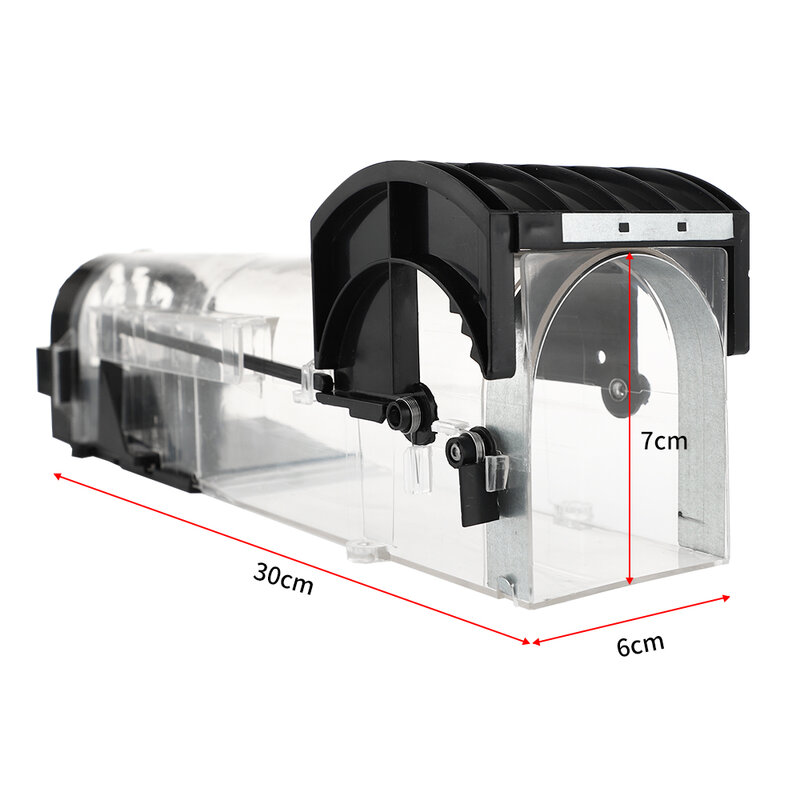 Armadilha inteligente de rato, bloqueia automática, reutilizável, não mata ratos, gaiola para rato, apanhador de ratos, armadilha automática para controle de animais de estimação, peças