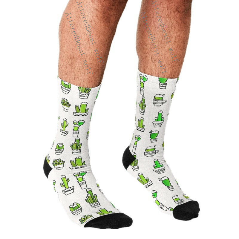 Men's Funny socks Penis Cartoon Pattern Socks harajuku Men Happy hip hop Novelty cute boys Crew Casual Crazy Socks for men