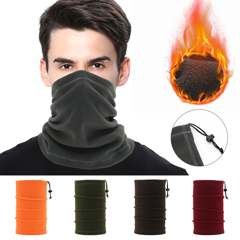 Походный шарф, маска для лица для кемпинга, велосипедная флисовая уличная спортивная Балаклава, маска для лица для шеи и кемпинга
