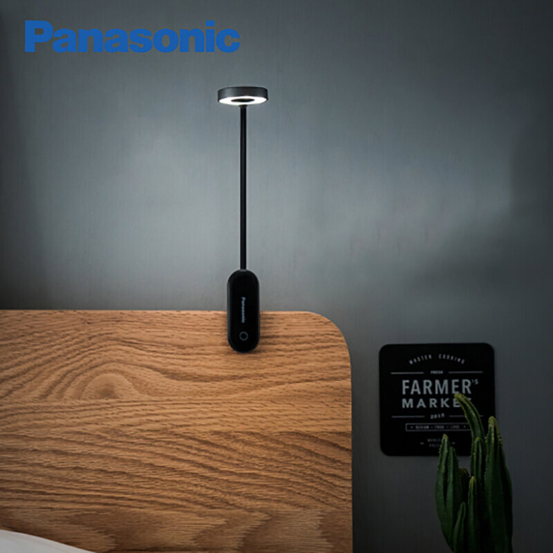 Mini Lámpara de lectura Led Flexible con Clip, Luz Portátil para leer libros, adsorción, para viajes, dormitorio