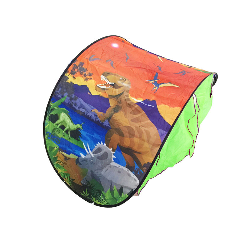 Baby Up Bed Tent Kids Cartoon Snowy Fordable Portable Playhouse Comforting Sleeping Light-blocking Tent Indoor dream Decoration