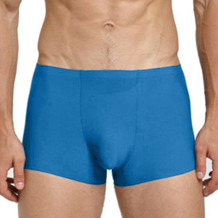 Boxers de seda gelo acolhedor boxer shorts dos homens moda ultra-fino homme cueca boxer respirável antibacteriano