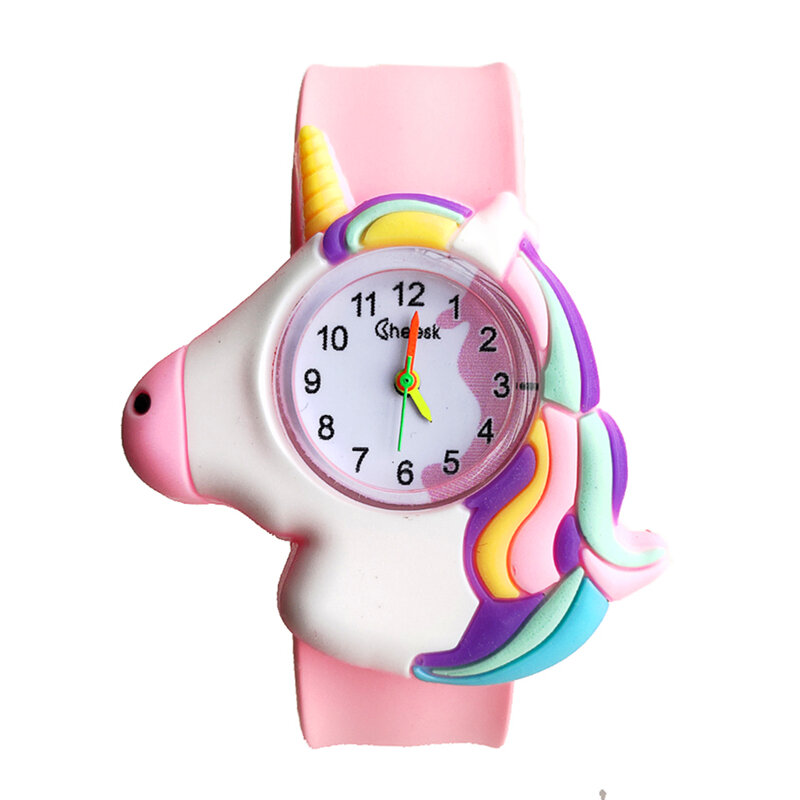 아기 장난감 어린이 시계 어린이 시계 아기 선물 소년 조랑말 시계 어린이 시계 소녀 석영 시계 Relogio Montre