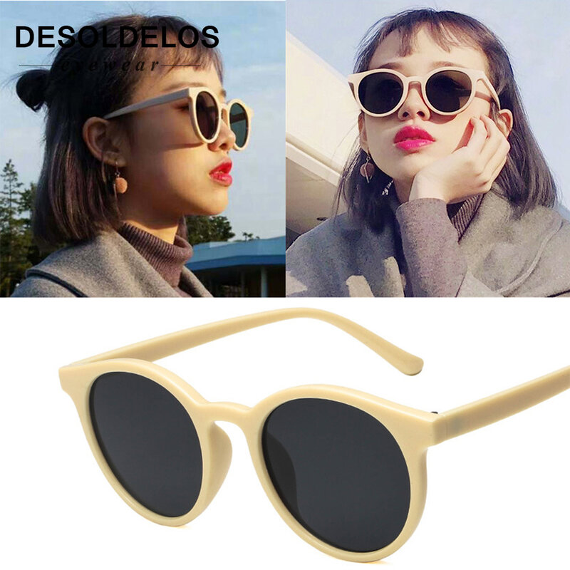 نظارات شمسية نسائية كلاسيكية شفافة ، نظارات شمسية نسائية ، تصميم عصري للعلامة التجارية ، UV400 ، 2019