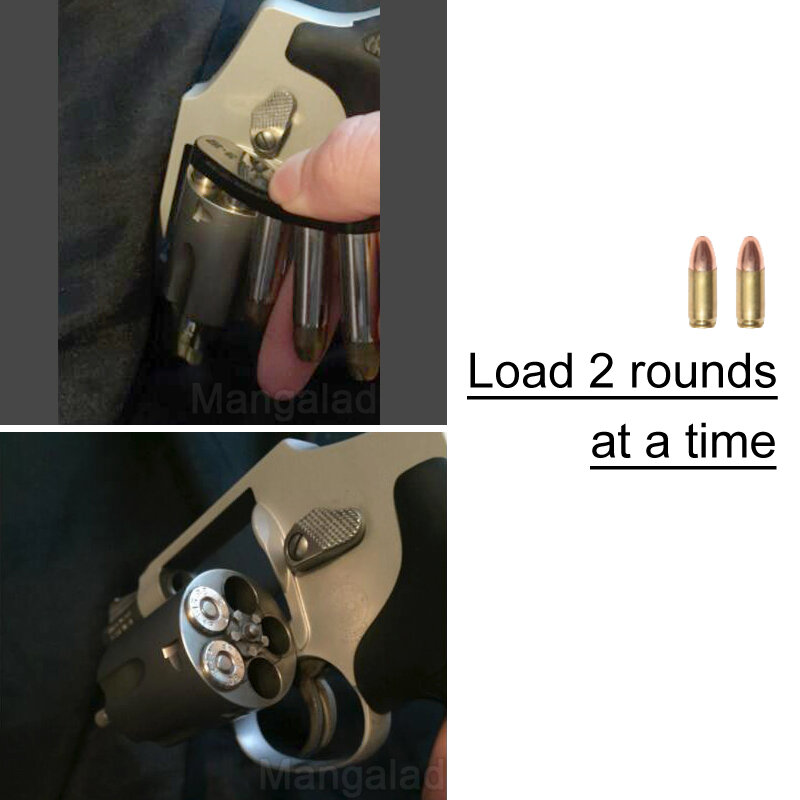 1 قطعة شريط السرعة للمسدس يناسب. 38 أو. 357 عيار عقد 6 جولات رصاصة في حقيبة الخصر دروبشيبينغ بالجملة