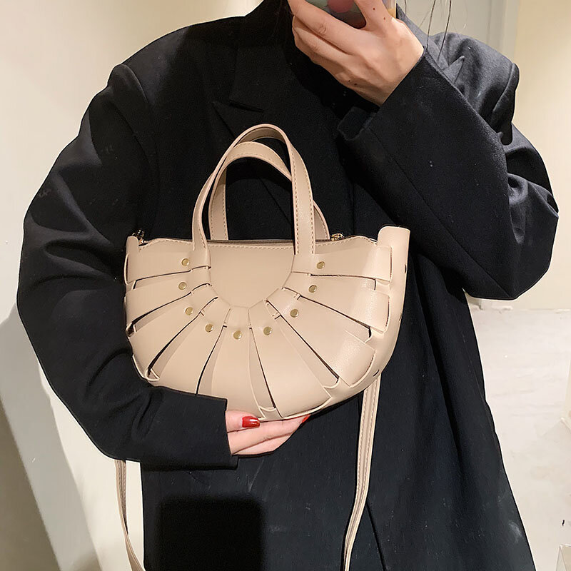 جديد صغير بولي Leather حقائب جلدية Crossbody للنساء 2021 حقائب يد بسيطة حقيبة كتف سيدة فاخرة مصمم العلامة التجارية حقائب اليد والمحافظ
