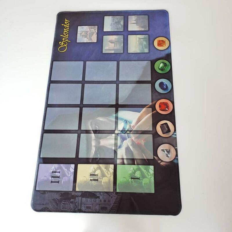 2020 de borracha de alta qualidade playmat para o jogo de tabuleiro esplendor personalizar o jogo do esplendor playmat