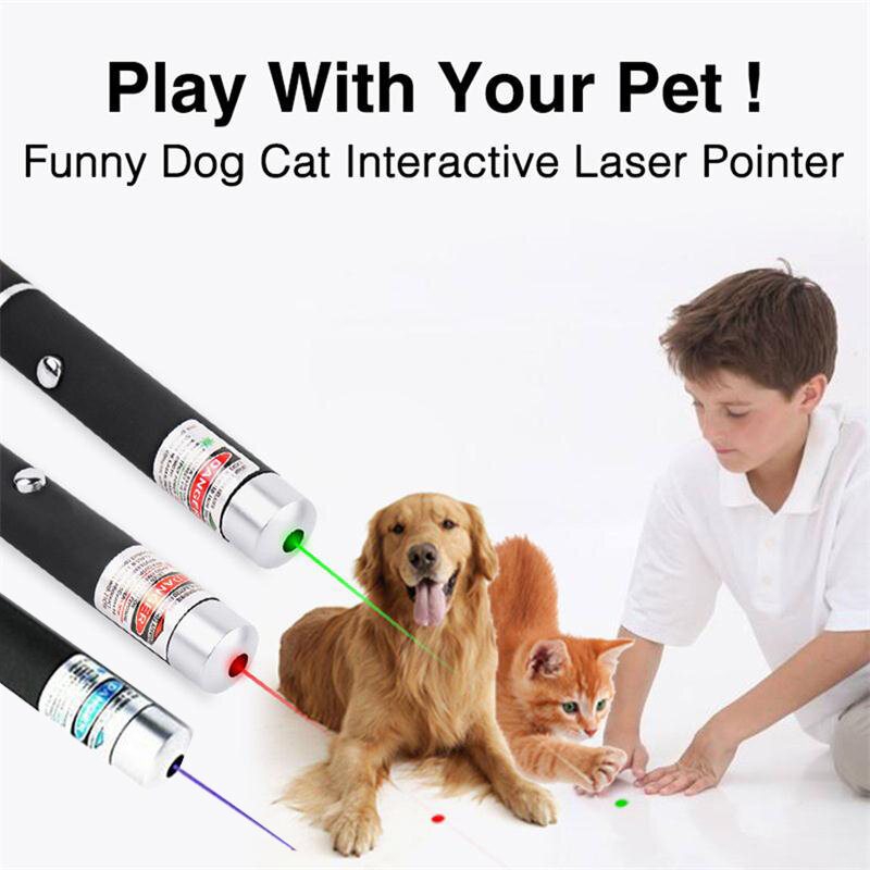 TopCom Mini Funny Cat Pen Light 532nm 405nm 650nm UV / Red / Green Beam Laser Pointer Light Professional Cat Catch Toy Laser Pen
