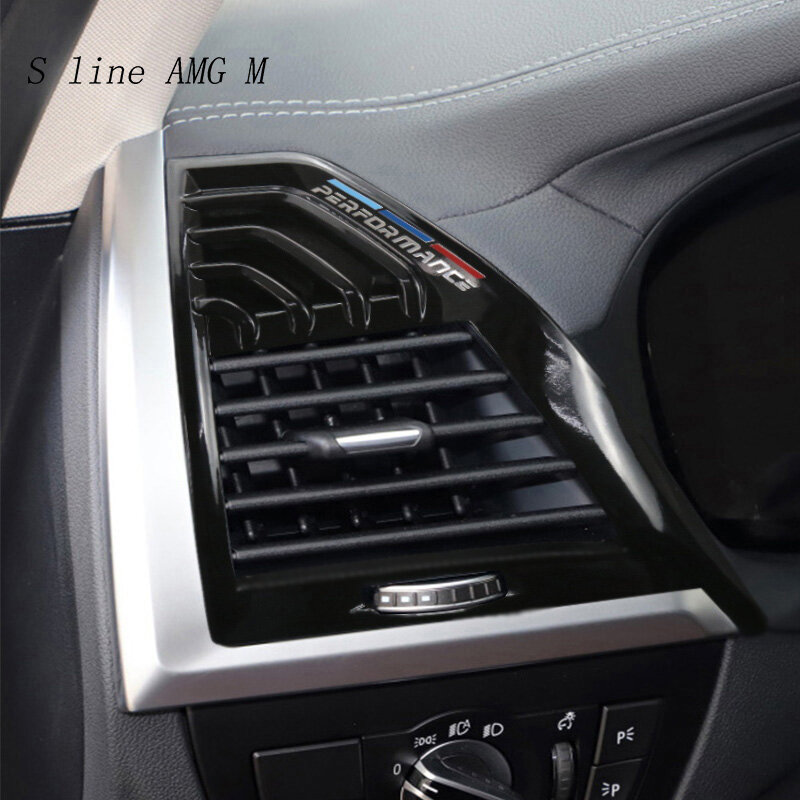 Estilo do carro para bmw g01 g02 x3 x4 interior farol interruptor botão quadro para m desempenho guarnição adesivo acessórios interiores do carro