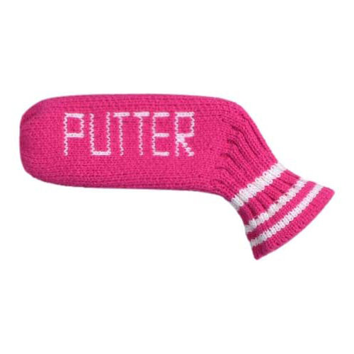 Golf Putter Headcover with Knit Double Layers Elastic Yarn Snug Fit Putter Headcover,Protect from Scratches Dust