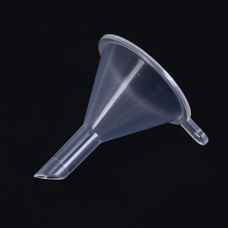 12pcs/set Small Funnel Clear Mini Funnels Packaging Travel Tools for Empty Bottle Filling Perfumes Essential Oils Aromatherapy