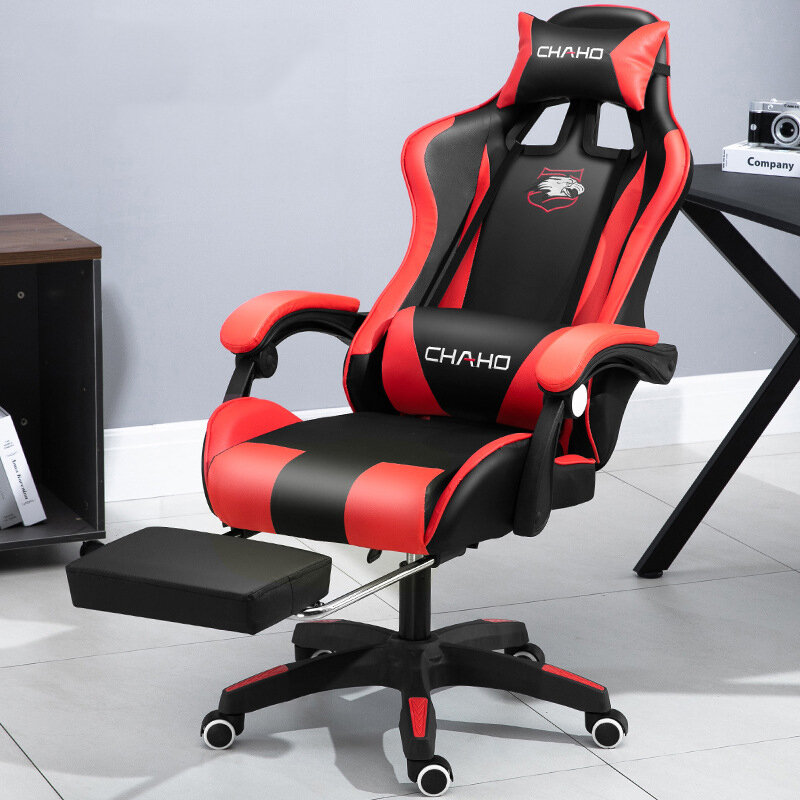 Nowe krzesło do pracy na komputerze wysokiej jakości fotel gamingowy skórzany Internet LOL kafejka internetowa fotel wyścigowy WCG fotel gamingowy krzesło biurowe gamer