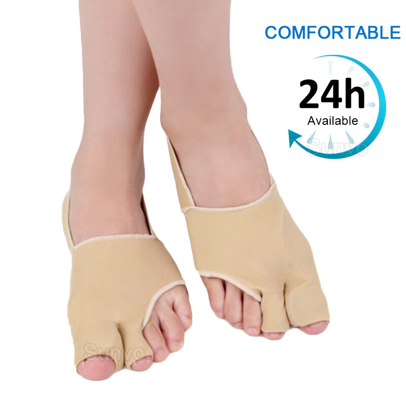 Big Toe Bunion Spalk Straightener Tenen Separator Hallux Valgus Corrector Voor Duim Care Protector Foot Pain Relief Pads Inserts