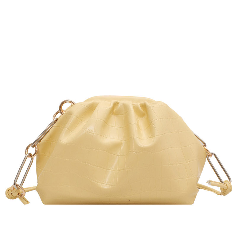 Borsa a tracolla da donna borsa a tracolla con tracolla di perle borsa a mano da donna borsa a tracolla di marca di lusso di alta qualità