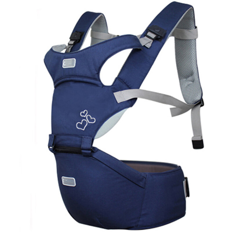 Porte-bébé ergonomique pour enfants de 1 à 36 mois, sac à dos kangourou respirant pour transport d'enfants, écharpe enveloppante