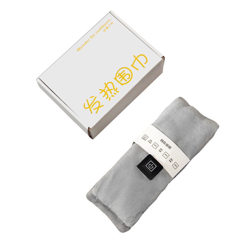 스마트 난방 스카프, 뜨거운 압축, USB 충전 상자, 겨울 면화 적외선 물리 치료 목 기계 3 기어