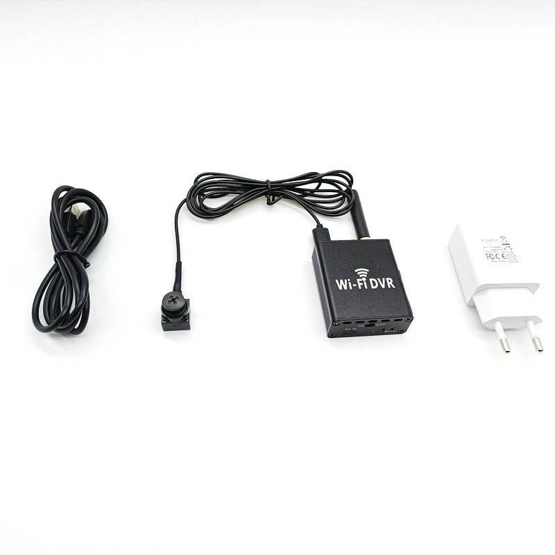 Hd Home Security Rtsp 1080P Ahd Webcam Draagbare H.265 P2P Wi-fi Onvif 2MP Mini Dvr Kits Tf Card Slot ingebouwde Batterij/Audio