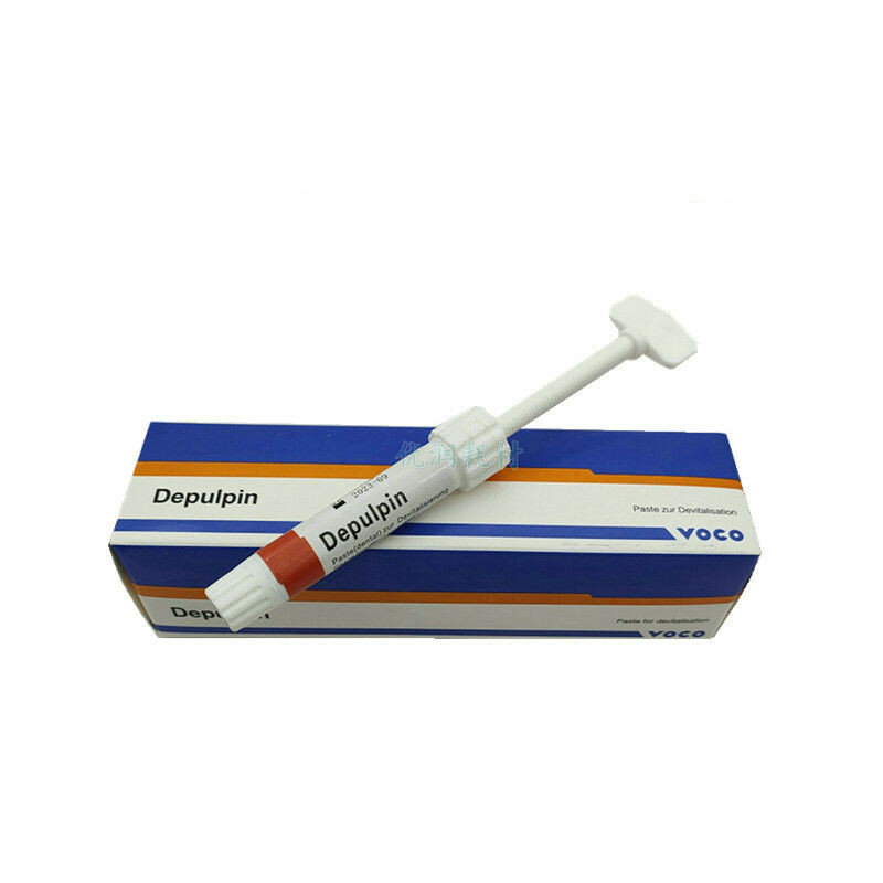 Pâte dentaire VOCO Depulpin, 3g/seringue, pâte de dévitalisation, Agent de dévitalisation, antipulpe endodontique sans arsenic