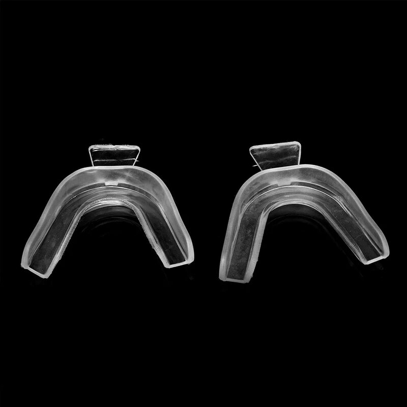 2021 New 2Pcs Thermoform Moldable Mouth Teeth Dental Trays Tooth Whitening Guard Whitener