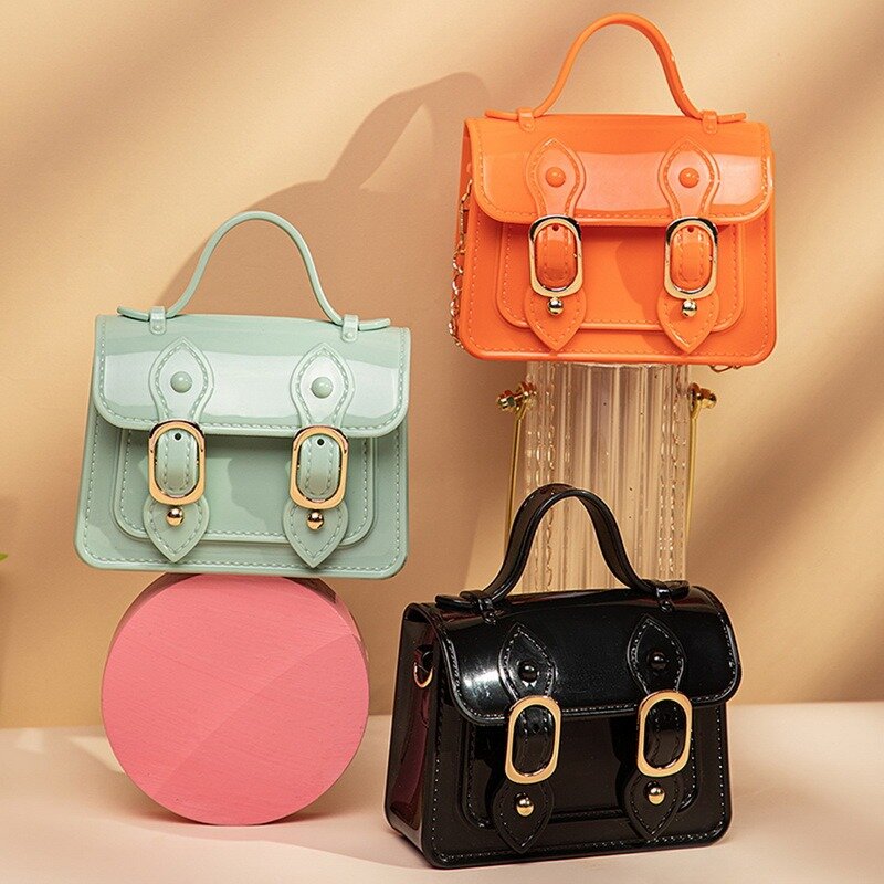 Women Mini Handbags Jelly Tote Candy Color Crossbody Bags For Women Messenger Bags Girls Summer Bag Bolsa Feminina