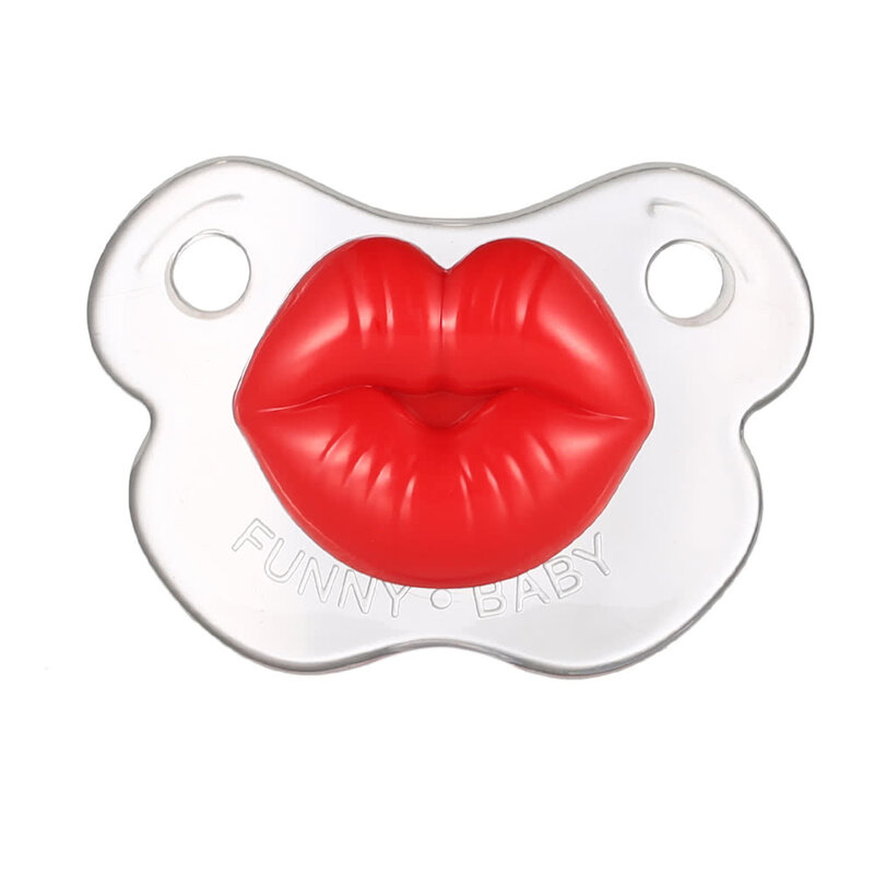 Funny Cute Baby Toddler Infant Silicone Pacifier Dummy Lip Nipple Soother