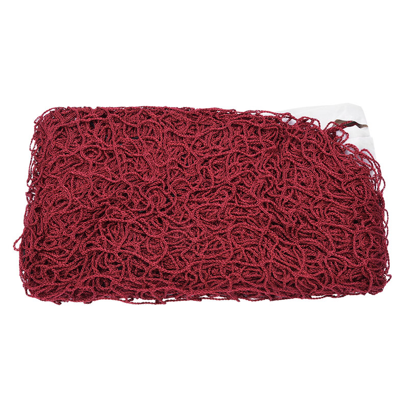 Red de bádminton deportiva de fibra de polipropileno suave, portátil, con cuerda de fijación para competición, Red de bádminton duradera y sencilla