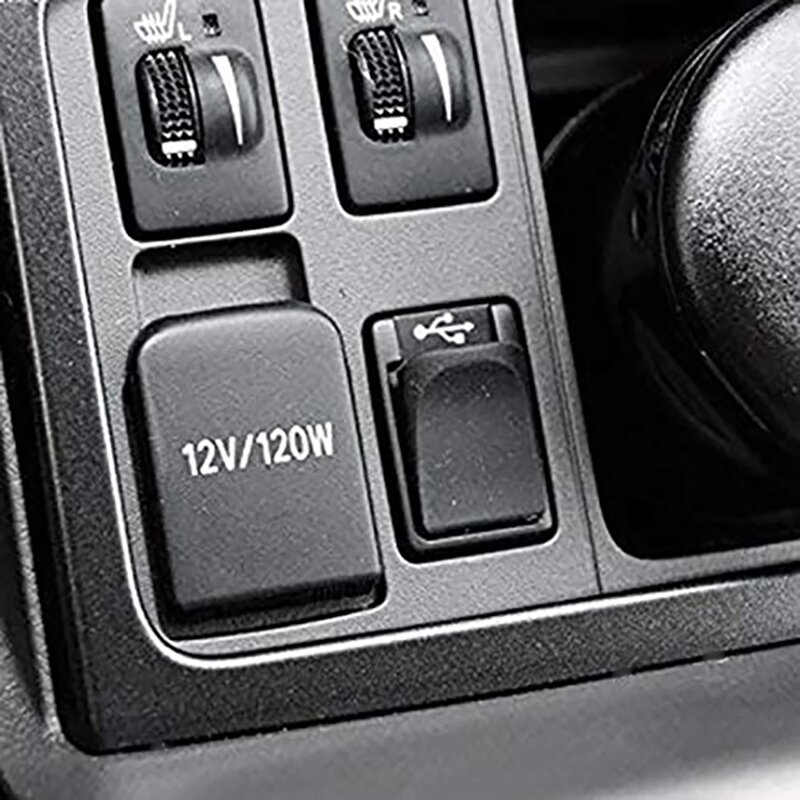 Calentador de asiento de coche de 4 piezas, almohadillas calefactoras de 12V con interruptor de 5 niveles de 2 Dial para Toyota Prado Corolla RAV4 REIZ Yaris