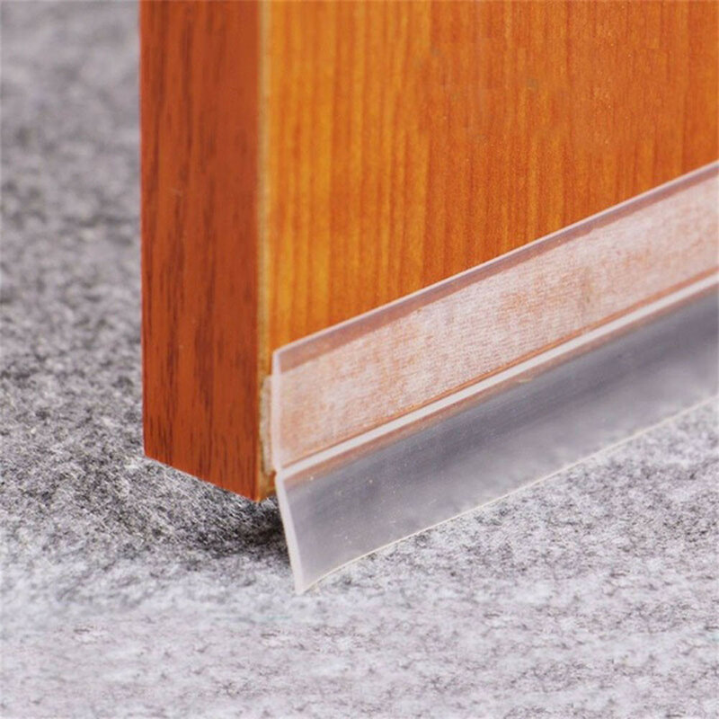 Transparent Windproof Silicone Sealing Strip Bar Door Sealing Strip dropshipping