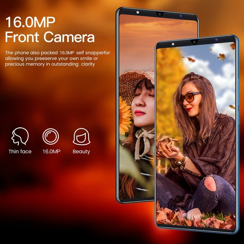 2021 nuovo Smartphone Samsvng Glaly S21 Ultral 6G 128GB videocamera HD Daul SIM 5.3 pollici 5000mAh batteria sblocca telefono cellulare Android 10.0