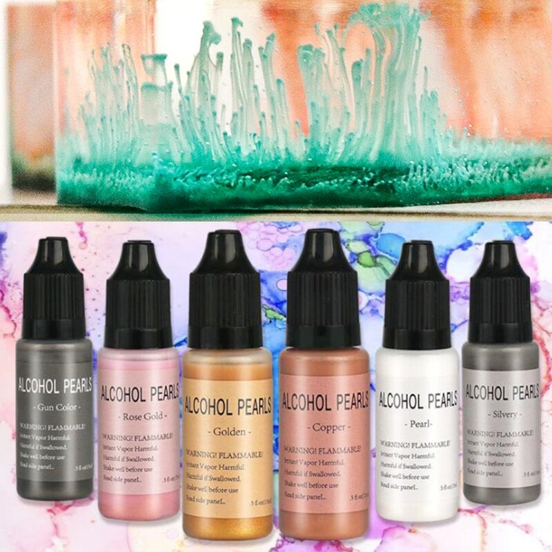 30 Colors Epoxy Resin Diffusion Pigment Alcohol Ink Liquid Colorant Dye DIY Crafts Jewelry Making Accessories Drop shipping
