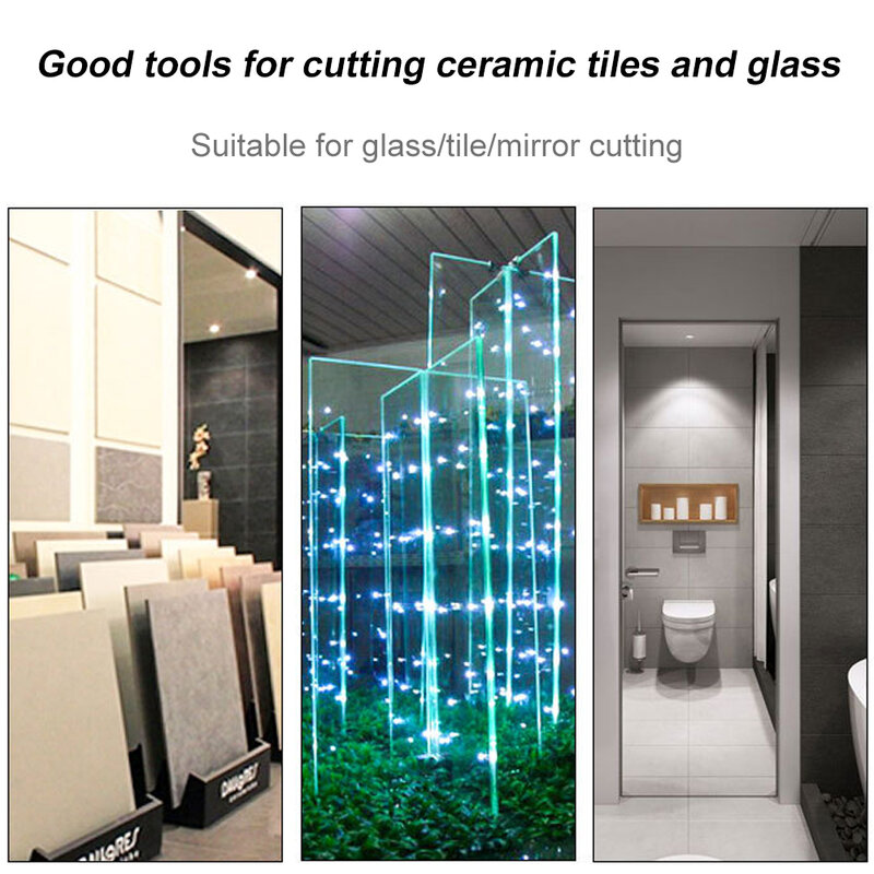 Herramienta de corte de vidrio, alicates de corte de azulejos de vidrio de alta resistencia, multifunción, de mano, bricolaje