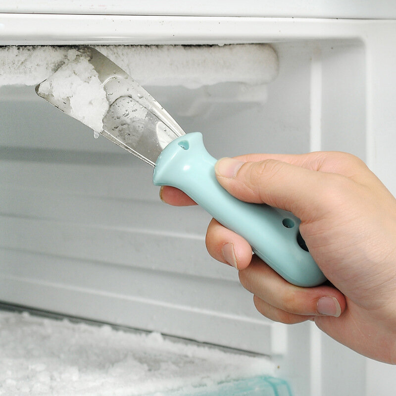 Utensilio de limpieza de cocina, herramienta para frigorífico, congelador, raspador de hielo, Descongelador, pala de deshielo de acero inoxidable